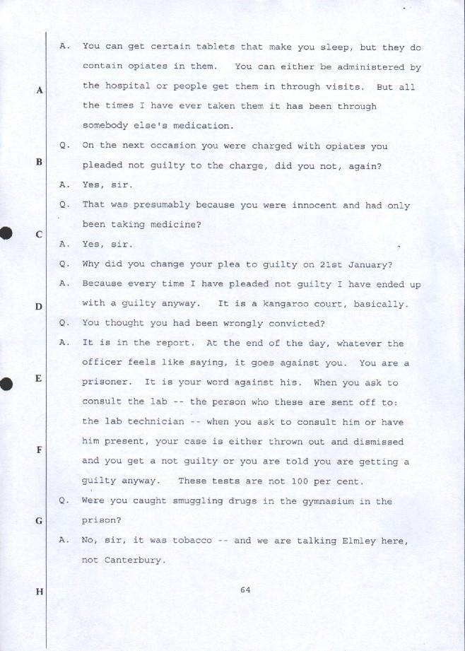 EVIDENCE OF DAMIAN DALEY - FIRST TRIAL - 22